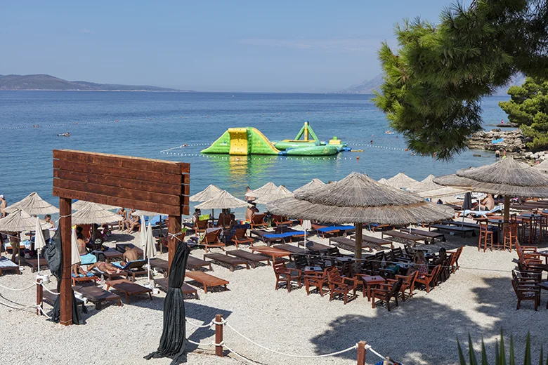 Beach in Makarska