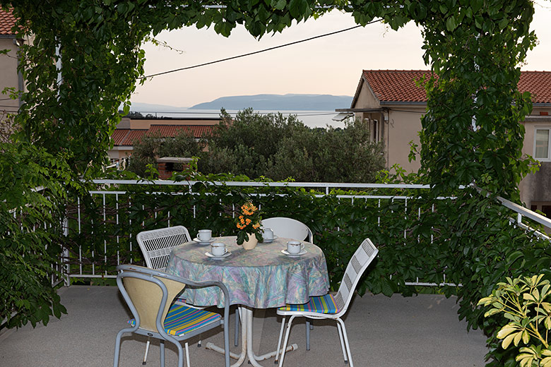 apartments Bidol, Makarska - terrace