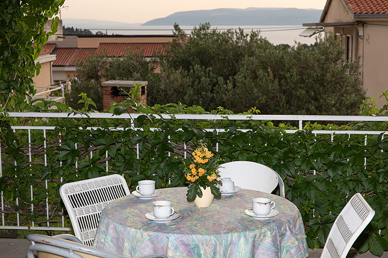 apartments Bidol, Makarska - terrace